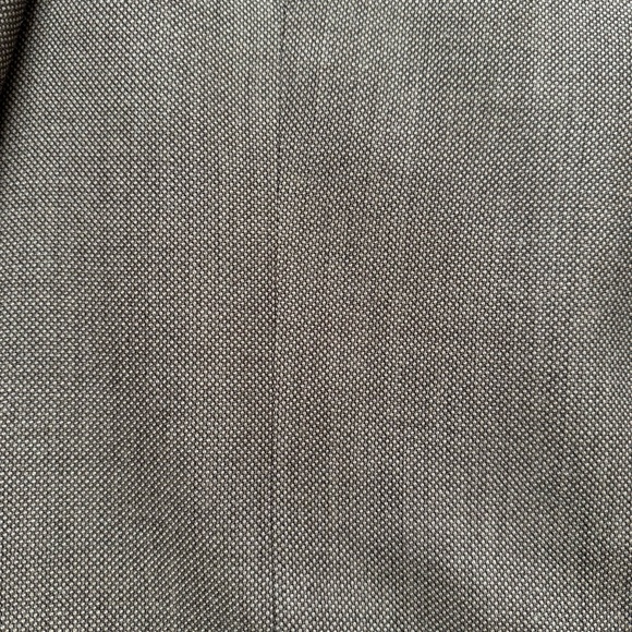 Joseph Abboud Taupe Brown and Black Lightweight Tweed Wool Men's Blazer - Picture 8 of 13